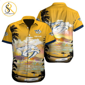 Nashville Predators NHL Custom Hawaii Shirt for Men Women Gift for Fans SeratyArt