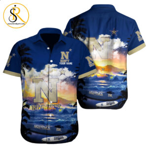 Navy Midshipmen NCAA3 Custom Hawaii Shirt for Men Women Gift for Fans SeratyArt