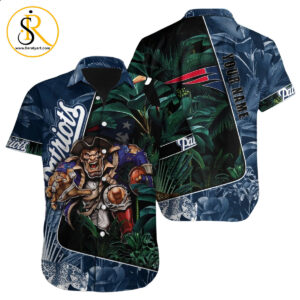 New England Patriots Hawaiian Shirt NFL Football Custom Hawaiian Shirt for Men Women Gift For Fans 18 SeratyArt
