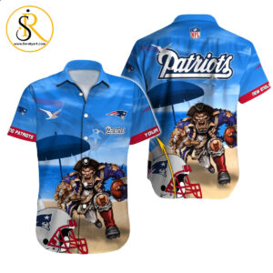 New England Patriots Hawaiian Shirt NFL Football Custom Hawaiian Shirt for Men Women Gift For Fans 39 SeratyArt