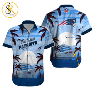 New England Patriots Hawaiian Shirt NFL Football Custom Hawaiian Shirt for Men Women Gift For Fans 48 SeratyArt