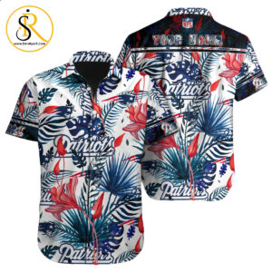 New England Patriots Hawaiian Shirt NFL Football Custom Hawaiian Shirt for Men Women Gift For Fans 49 SeratyArt