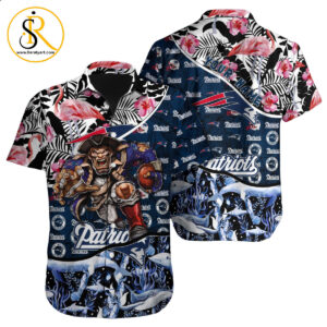New England Patriots Hawaiian Shirt NFL Football Custom Hawaiian Shirt for Men Women Gift For Fans 51 SeratyArt