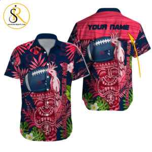 New England Patriots Hawaiian Shirt NFL Football Custom Hawaiian Shirt for Men Women Gift For Fans 53 SeratyArt