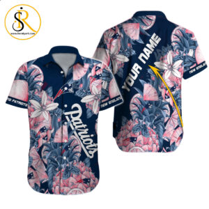New England Patriots Hawaiian Shirt NFL Football Custom Hawaiian Shirt for Men Women Gift For Fans 58 SeratyArt