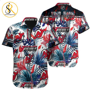 New Jersey Devils NHL Hawaiian Shirt Custom Hawaii Shirt for Men Women Gift for Fans SeratyArt