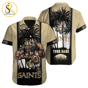 New Orleans Saints Hawaiian Shirt NFL Football Custom Hawaiian Shirt for Men Women Gift For Fans 21 SeratyArt
