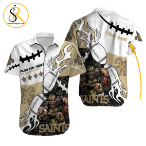 New Orleans Saints Hawaiian Shirt NFL Football Custom Hawaiian Shirt for Men Women Gift For Fans 51 SeratyArt