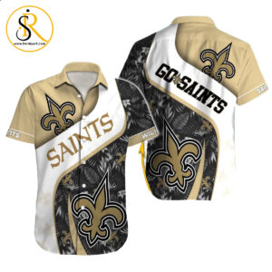 New Orleans Saints Hawaiian Shirt NFL Football Custom Hawaiian Shirt for Men Women Gift For Fans 8 SeratyArt
