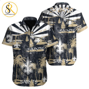 New Orleans Saints Hawaiian Shirt NFL Football Custom Hawaiian Shirt for Men Women Gift For Fans SeratyArt