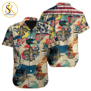 New Orleans Saints NFL NFL Football Custom Hawaiian Shirt for Men Women Gift For Fans SeratyArt