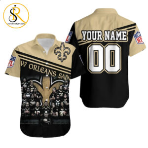 New Orleans Saints Nfc Champions Coach Players Personalized Hawaiian Shirt Aloha Shirt for Men Women SeratyArt