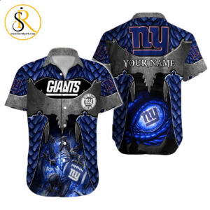 New York Giants Hawaiian Shirt NFL Football Custom Hawaiian Shirt for Men Women Gift For Fans 11 SeratyArt