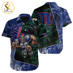 New York Giants Hawaiian Shirt NFL Football Custom Hawaiian Shirt for Men Women Gift For Fans 18 SeratyArt