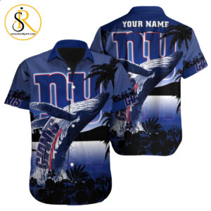 New York Giants Hawaiian Shirt NFL Football Custom Hawaiian Shirt for Men Women Gift For Fans 29 SeratyArt