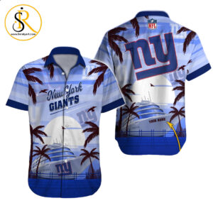 New York Giants Hawaiian Shirt NFL Football Custom Hawaiian Shirt for Men Women Gift For Fans 47 SeratyArt