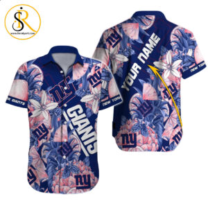 New York Giants Hawaiian Shirt NFL Football Custom Hawaiian Shirt for Men Women Gift For Fans 57 SeratyArt