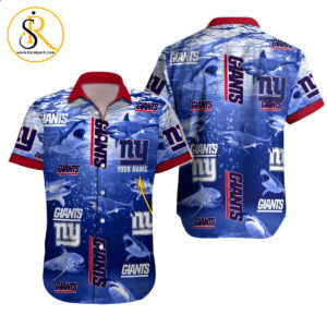 New York Giants NFL Hawaii Shirt NFL Football Custom Hawaiian Shirt for Men Women Gift For Fans SeratyArt