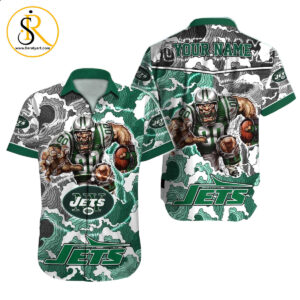 New York Jets Hawaiian Shirt NFL Football Custom Hawaiian Shirt for Men Women Gift For Fans 11 SeratyArt