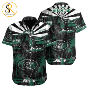 New York Jets Hawaiian Shirt NFL Football Custom Hawaiian Shirt for Men Women Gift For Fans 2 SeratyArt
