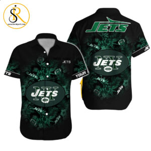 New York Jets Hawaiian Shirt NFL Football Custom Hawaiian Shirt for Men Women Gift For Fans 36 SeratyArt