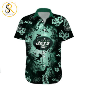 New York Jets Hawaiian Shirt NFL Football Custom Hawaiian Shirt for Men Women Gift For Fans 5 SeratyArt