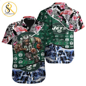 New York Jets Hawaiian Shirt NFL Football Custom Hawaiian Shirt for Men Women Gift For Fans 51 SeratyArt