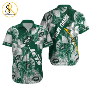 New York Jets Hawaiian Shirt NFL Football Custom Hawaiian Shirt for Men Women Gift For Fans 58 SeratyArt