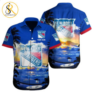 New York Rangers NHL Custom Hawaii Shirt for Men Women Gift for Fans SeratyArt