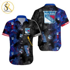 New York Rangers NHL Hawaii Shirt Custom Hawaii Shirt for Men Women Gift for Fans SeratyArt