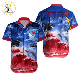 New York Rangers NHL Hawaiian Shirt Custom Hawaii Shirt for Men Women Gift for Fans 3 SeratyArt