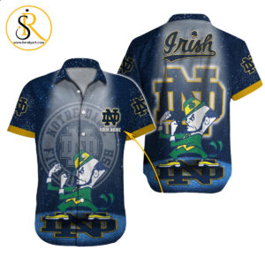 Notre Dame Fighting Irish NCAA Hawaiian Shirt Custom Hawaii Shirt for Men Women Gift for Fans 6 SeratyArt