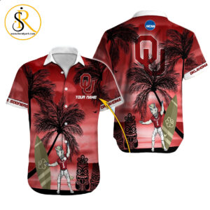 Oklahoma Football Hawaiian Shirt Aloha Shirt for Men Women Custom Sooners Sports Shirt Gift for Fans 13 SeratyArt