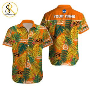 Oklahoma State Cowboys NCAA Hawaiian Shirt Custom Hawaii Shirt for Men Women Gift for Fans 10 SeratyArt