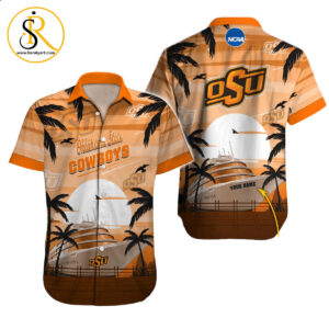 Oklahoma State Cowboys NCAA Hawaiian Shirt Custom Hawaii Shirt for Men Women Gift for Fans 13 SeratyArt