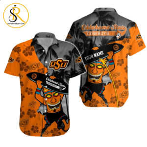 Oklahoma State Cowboys NCAA Hawaiian Shirt Custom Hawaii Shirt for Men Women Gift for Fans 4 SeratyArt