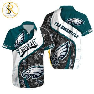 Philadelphia Eagles Hawaiian Shirt NFL Football Custom Hawaiian Shirt for Men Women Gift For Fans 9 SeratyArt