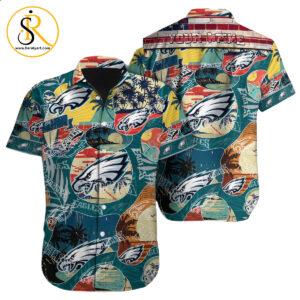 Philadelphia Eagles NFL NFL Football Custom Hawaiian Shirt for Men Women Gift For Fans SeratyArt
