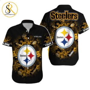Pittsburgh Steelers Hawaiian Shirt NFL Football Custom Hawaiian Shirt for Men Women Gift For Fans 36 SeratyArt
