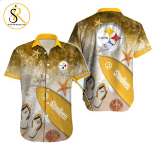 Pittsburgh Steelers Hawaiian Shirt NFL Football Custom Hawaiian Shirt for Men Women Gift For Fans 40 SeratyArt