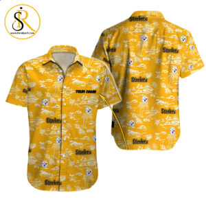 Pittsburgh Steelers Hawaiian Shirt NFL Football Custom Hawaiian Shirt for Men Women Gift For Fans 41 SeratyArt