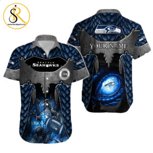 Seattle Seahawks Hawaiian Shirt NFL Football Custom Hawaiian Shirt for Men Women Gift For Fans 11 SeratyArt
