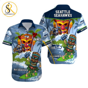 Seattle Seahawks Hawaiian Shirt NFL Football Custom Hawaiian Shirt for Men Women Gift For Fans 31 SeratyArt
