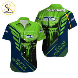 Seattle Seahawks Hawaiian Shirt NFL Football Custom Hawaiian Shirt for Men Women Gift For Fans 7 SeratyArt