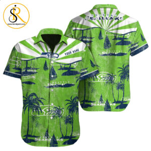 Seattle Seahawks Hawaiian Shirt NFL Football Custom Hawaiian Shirt for Men Women Gift For Fans SeratyArt