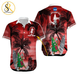 Stanford Cardinal NCAA Hawaiian Shirt Custom Hawaii Shirt for Men Women Gift for Fans 12 SeratyArt