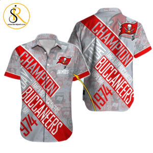 Tampa Bay Buccaneers Hawaiian Shirt NFL Football Custom Hawaiian Shirt for Men Women Gift For Fans 17 SeratyArt