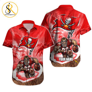 Tampa Bay Buccaneers Hawaiian Shirt NFL Football Custom Hawaiian Shirt for Men Women Gift For Fans 20 SeratyArt