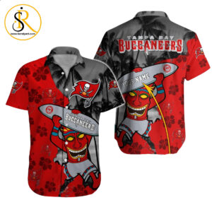 Tampa Bay Buccaneers Hawaiian Shirt NFL Football Custom Hawaiian Shirt for Men Women Gift For Fans 3 SeratyArt