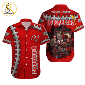 Tampa Bay Buccaneers Hawaiian Shirt NFL Football Custom Hawaiian Shirt for Men Women Gift For Fans 39 SeratyArt
